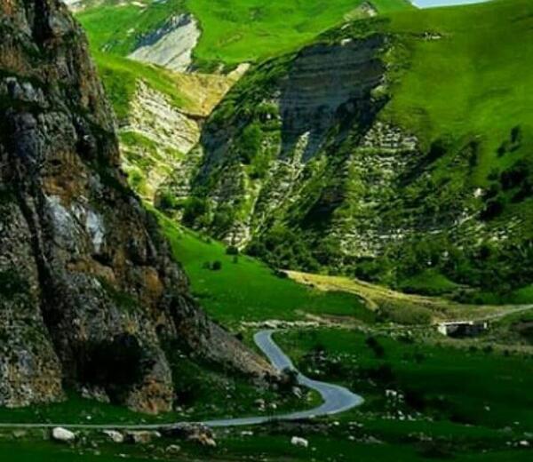 عکس جاهای دیدنی روستای ورزقان