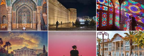 عکس جاهای دیدنی قلات در شیراز
