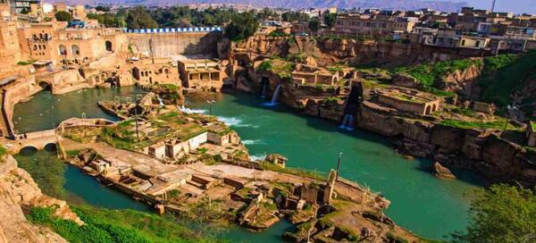 عکس جاهای دیدنی دزفول در زمستان