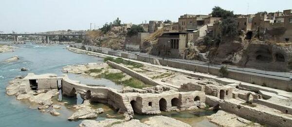 عکس جاهای دیدنی دزفول در زمستان