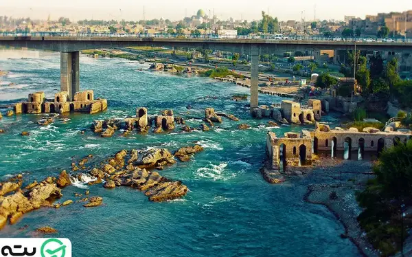 عکس جاهای دیدنی دزفول در زمستان