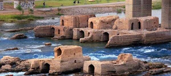 عکس جاهای دیدنی دزفول در زمستان