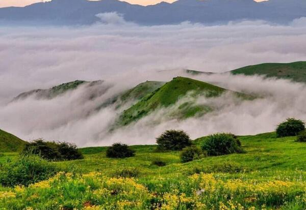 عکس جاهای دیدنی اطراف گردنه حیران