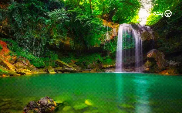 عکس جاهای دیدنی جاده چالوس نزدیک تهران