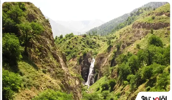 عکس جاهای دیدنی جاده چالوس نزدیک تهران