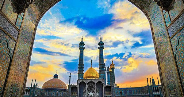 عکس جاهای دیدنی قم نزدیک حرم