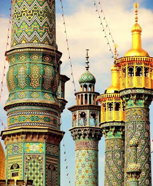 عکس جاهای دیدنی قم نزدیک حرم