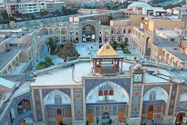 عکس جاهای دیدنی قم نزدیک حرم