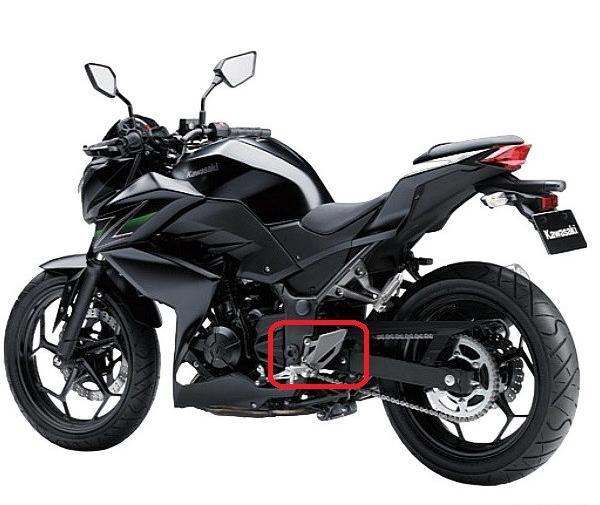 عکس موتور کاوازاکی z250
