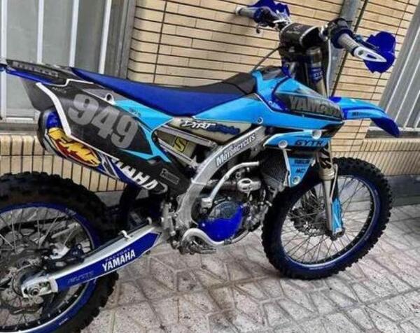 عکس موتور yz450f