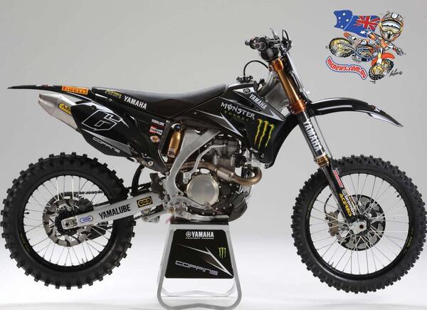 عکس موتور yz450f