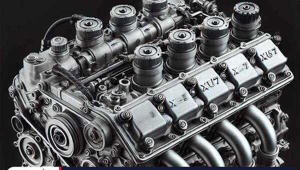 عکس کامل موتور xu7