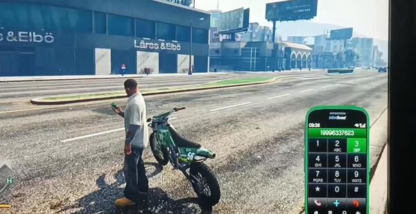 عکس رمز موتور کراس در gta v
