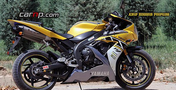 عکس موتور سنگین یاماها r1