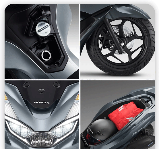 عکس موتور هوندا pcx