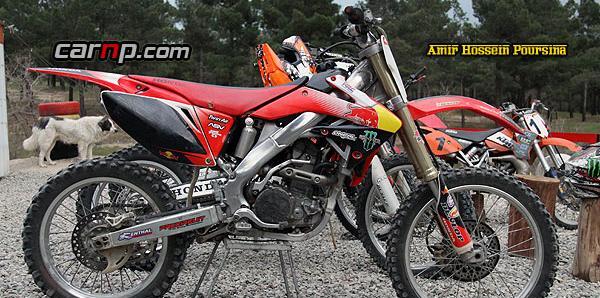 عکس موتور crf 450