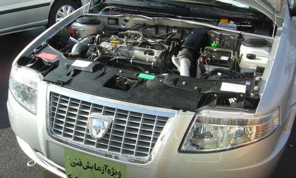 عکس موتور سمند سورن توربو شارژ
