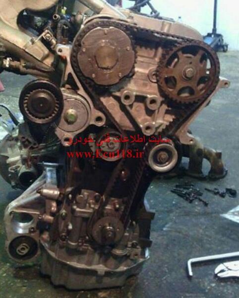 عکس از موتور سمند ef7