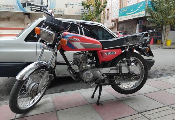 عکس موتور هوندا cdi 125