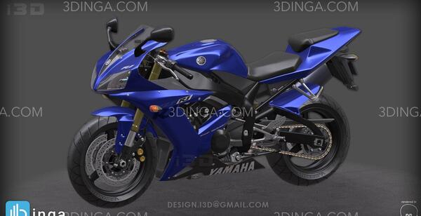 عکس موتور یاماها 1000