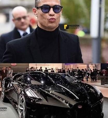 عکس موتور و ماشین رونالدو