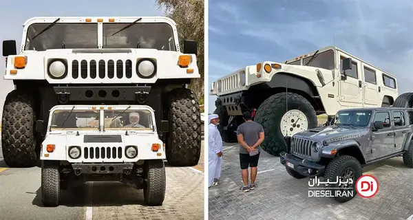 عکس موتور چهار چرخ غول پیکر