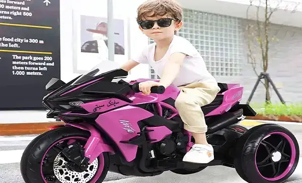 عکس موتور شارژی دخترانه صورتی