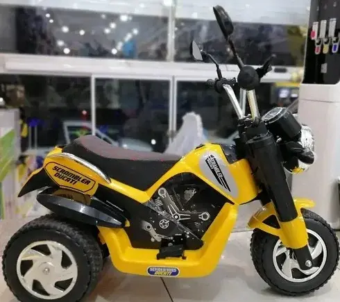 عکس موتور شارژی زرد