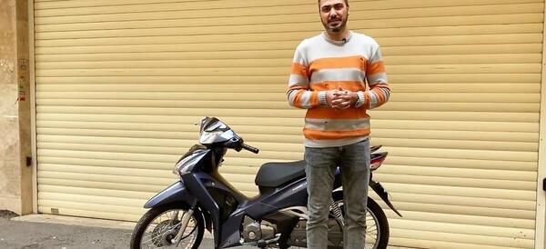 عکس موتور بی کلاج قرمز