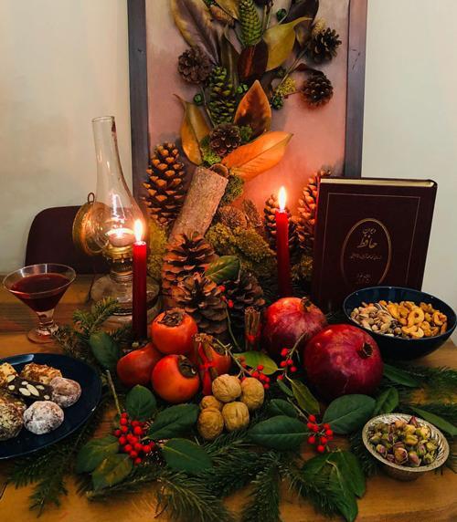 عکس های سفره یلدا