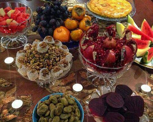 عکس های سفره یلدا