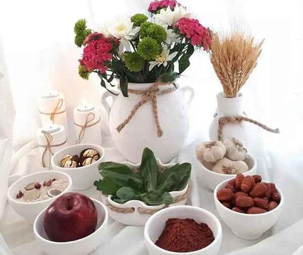 عکس وسایل سفره ی هفت سین