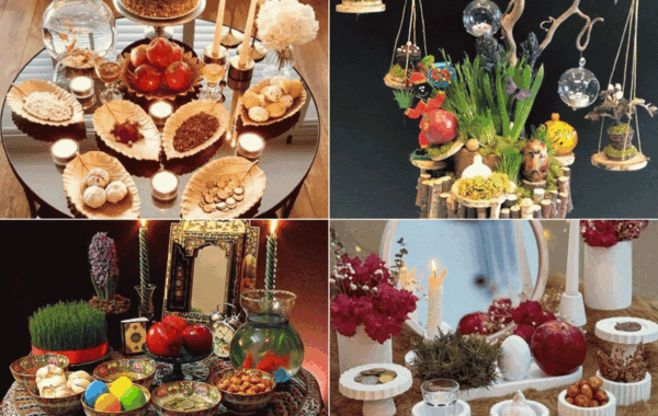 عکس وسایل سفره ی هفت سین