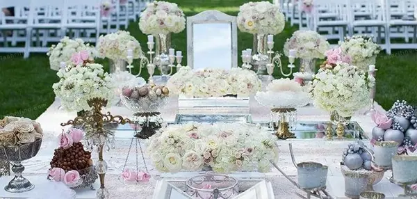 عکس وسایل سفره عقد