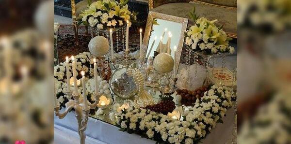 عکس وسایل سفره عقد