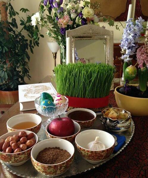 وسایل سفره هفت سین با عکس