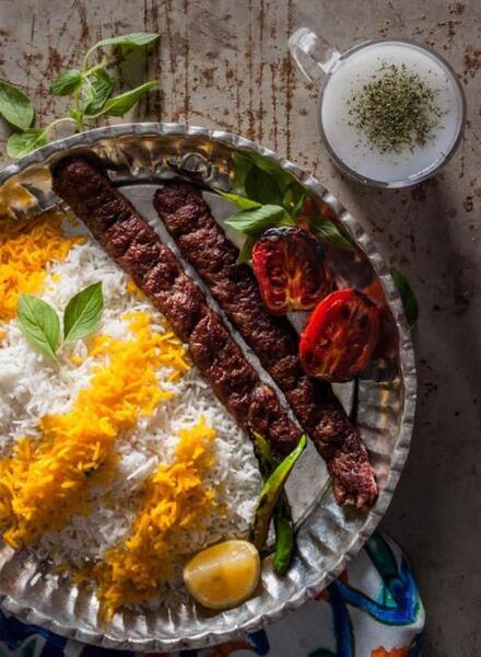 عکس سفره ناهار مهمانی