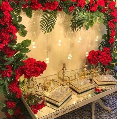 عکس تزیین سفره نامزدی