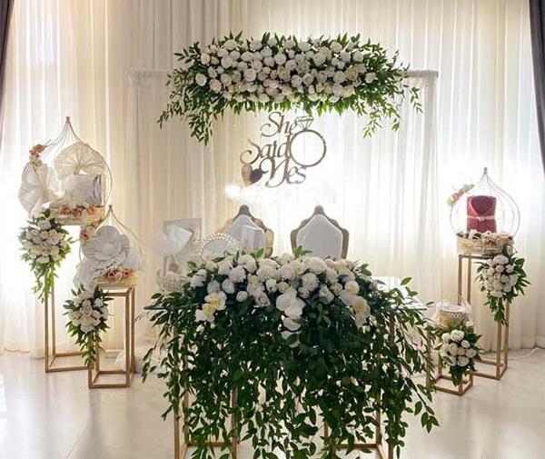 عکس تزیین سفره نامزدی