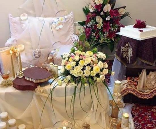 عکس تزیین سفره نامزدی