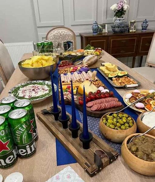 عکس سفره مشروب لاکچری