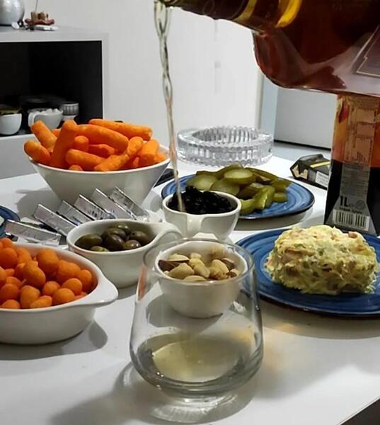 عکس سفره مشروب لاکچری