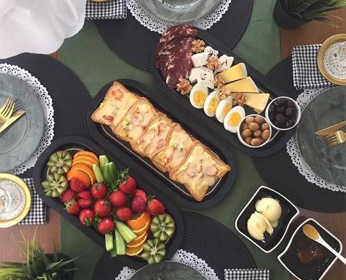 عکس فیک سفره غذا