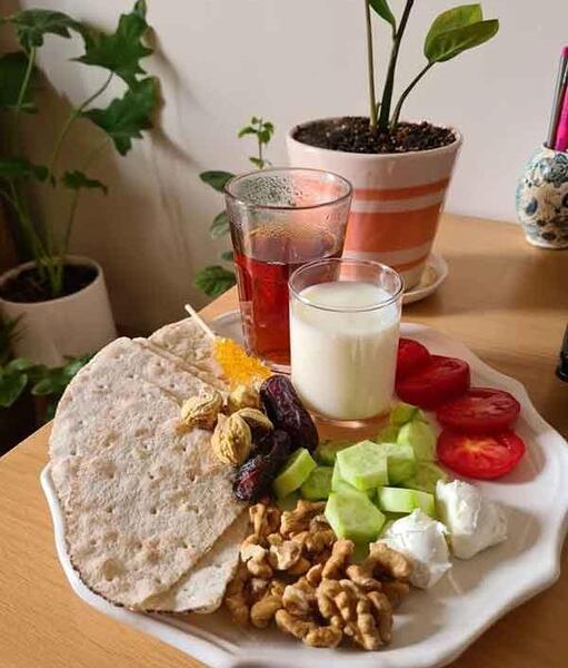 عکس سفره صبحانه سنتی
