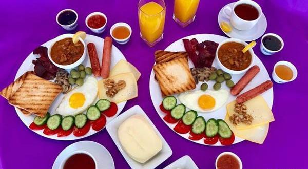 عکس سفره صبحانه شیک