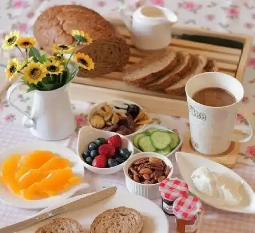 عکس سفره صبحانه شیک