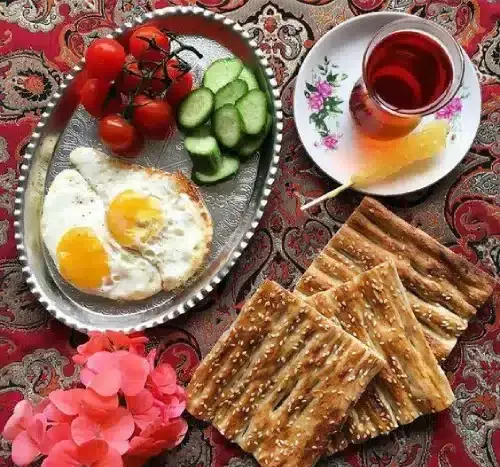 عکس سفره صبحانه شیک