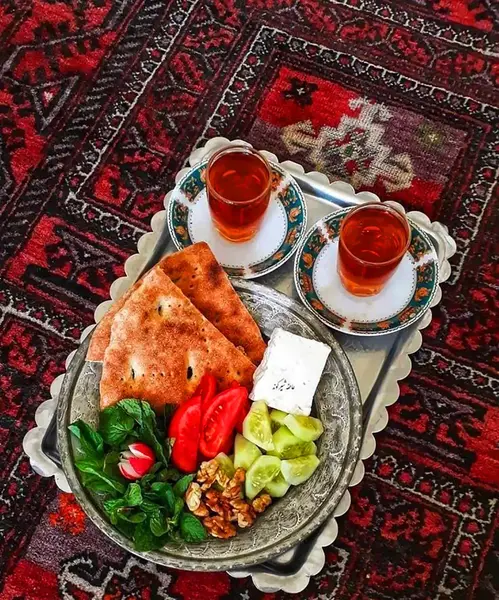عکس سفره صبحانه شیک