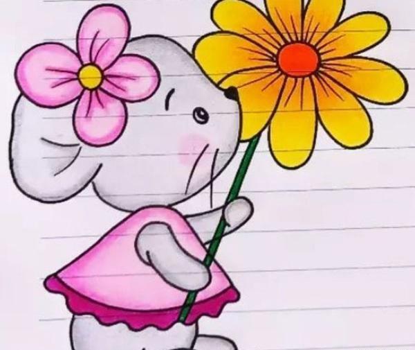 عکس سفره صبحانه نقاشی