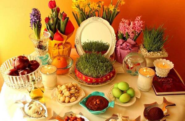 متن برای زیر عکس سفره هفت سین